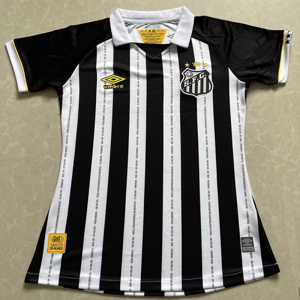 23-24 Santos FC  Away Women Soccer Jersey (女)