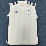 23-24 Cruzeiro Away White Vest