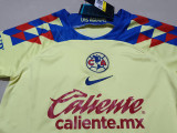 23-24 Club America Home Kids Soccer Jersey