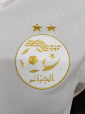 23-24 Algeria White Player Version Polo Short Sleeve