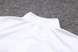23-24 Bayern White Kids Half Pull Tracksuit E711(童装) (半拉链)