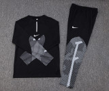 2023 NK Black Half Pull Tracksuit #2330 (半拉链)