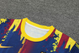 23-24 BAR Yellow Blue Training Short Suit