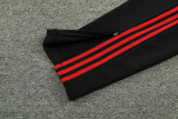 23-24 Man Utd White Hoodie Jacket Tracksuit