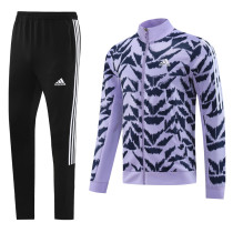 2023 AD Purple Jacket Tracksuit #AJ09（花纹）