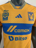 23-24 Tigres UANL Home Player Version Soccer Jersey