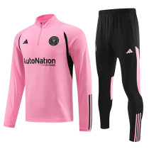 23-24 Inter Miami Pink Half Pull Tracksuit (半拉链)