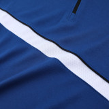 2023 NK Royal blue Half Pull Tracksuit (半拉链) #NB03 宝蓝
