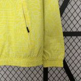 2023 Brazil Yellow & Blue Double Sided Windbreaker (双面风衣)