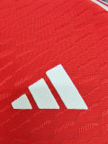 23-24 Benfica Home Player Version Soccer Jersey