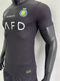 23-24 AL-Nassr Black Player Version Soccer Jersey