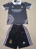 23-24 RMA Special Edition Black Kids Soccer Jersey