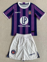23-24 Toulouse Away Kids Soccer Jersey