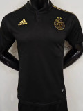 23-24 Algeria Black Player Version Polo Short Sleeve