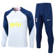 23-24 TOT Light Gray Half Pull Tracksuit #B708(半拉链)