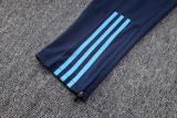 2023 Argentina Sky Blue Kids Half Pull Tracksuit (童装) (半拉链)