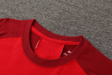 24-25 LIV Red Training Short Suit (100%Cotton)纯棉