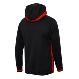 23-24 NBA Trail Blazers Black Full Zip hoodie Tracksuit