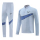 2023 NK Blue-Gray Half Pull Tracksuit #NB07(半拉链)