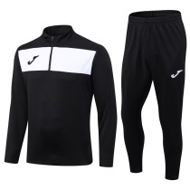 2023 JOMA Black Half Pull Tracksuit #2313 (半拉链)