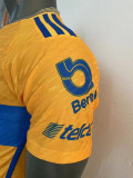 23-24 Tigres UANL Home Player Version Soccer Jersey