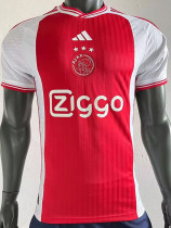 23-24 Ajax Home Player Version Soccer Jersey