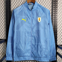 23-24 Uruguay Blue Windbreaker