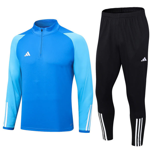 2023 AD Blue Half Pull Tracksuit Lh #2329 (半拉链)