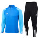 2023 AD Blue Half Pull Tracksuit Lh #2329 (半拉链)