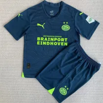 23-24 PSV Third Kids Soccer Jersey