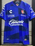 23-24 Atlas Blue GoalKeeper Fans Soccer Jersey