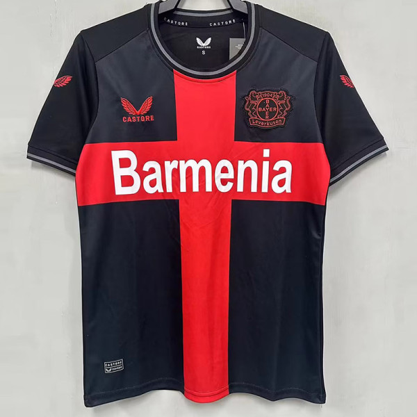 23-24 LeverKusen Home Fans Soccer Jersey