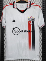 23-24 Sao Paulo Special Edition White Polo Short Sleeve