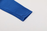 2023 NK Fancy Blue Half Pull Tracksuit #NB07(半拉链)