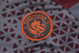 23-24 Man City Grey Half Pull Tracksuit (半拉链)