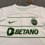 23-24 Sporting Lisbon Away Kids Soccer Jersey