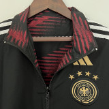 22-23 Germany Maroon & Black Double Sided Windbreaker (双面风衣)