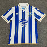 23-24 Sheffield Wednesday Home Fans Soccer Jersey
