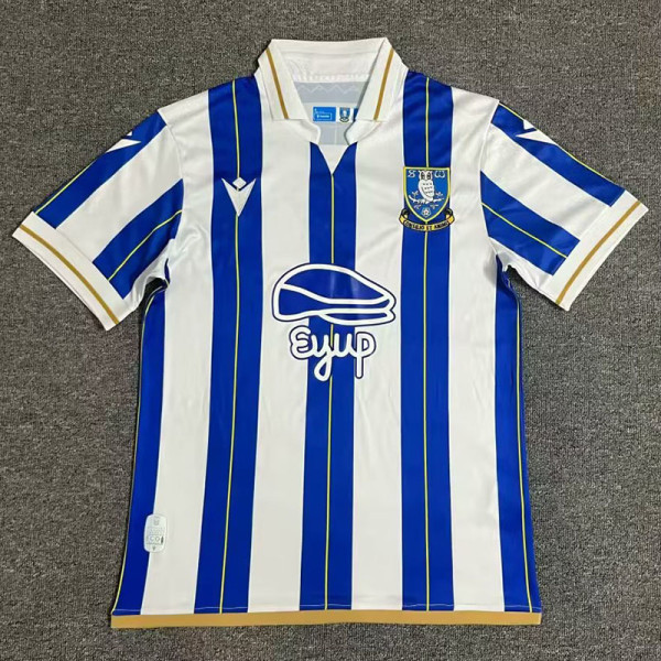 23-24 Sheffield Wednesday Home Fans Soccer Jersey