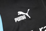 23-24 Marseille Black Half Pull Tracksuit #B740 (半拉链)(白标)