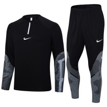 2023 NK Black Half Pull Tracksuit #2330 (半拉链)