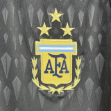 2023 Argentina Black GoalKeeper Long Sleeve Soccer Jersey (长袖)