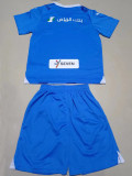 23-24 Al-Hilal Home Kids Soccer Jersey