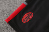24-25 ACM Black Training Short Suit (100%Cotton)纯棉
