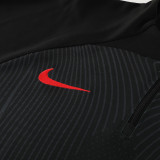 2023 NK Black Half Pull Tracksuit #NB06(半拉链)