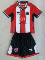 23-24 Sheffield United Home Kids Soccer Jersey