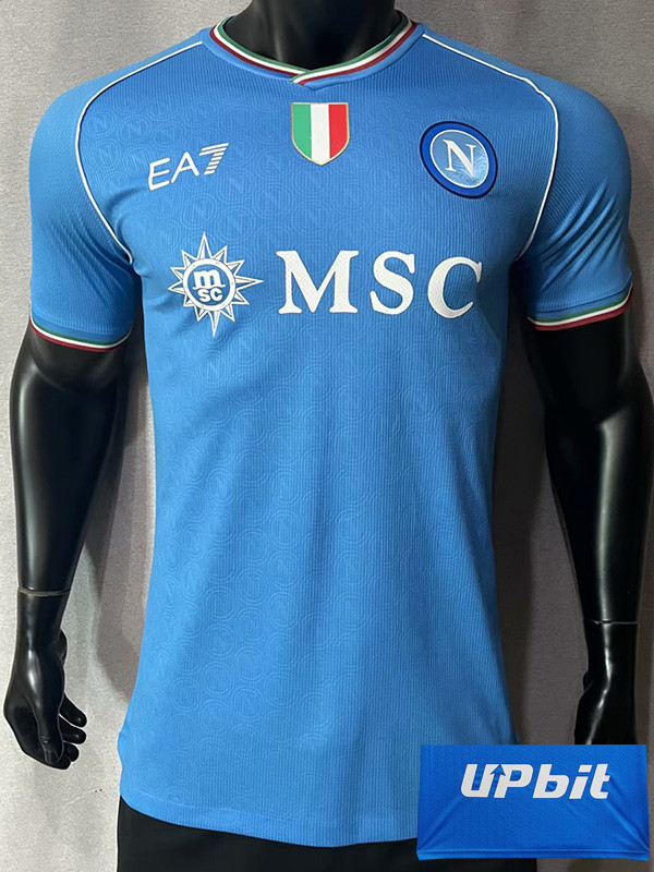 23-24 Napoli Home Player Version Soccer Jersey