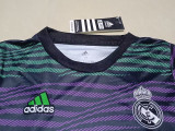 23-24 RMA Green Purple Kids Training Soccer Jersey