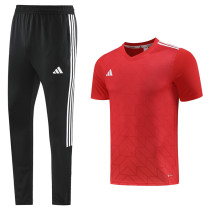 2023 AD05 Red Short-sleeved Trouser Suit