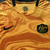 23-24 Australia Yellow Fans Soccer Jersey